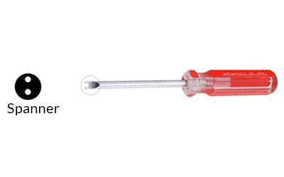 spanner type screwdriver