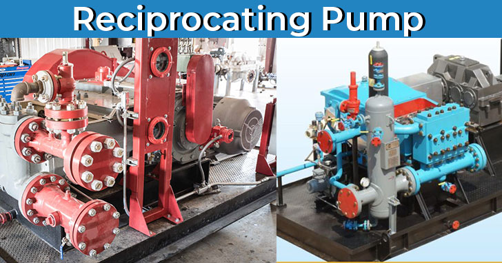 difference between centrifugal pump and reciprocating pump